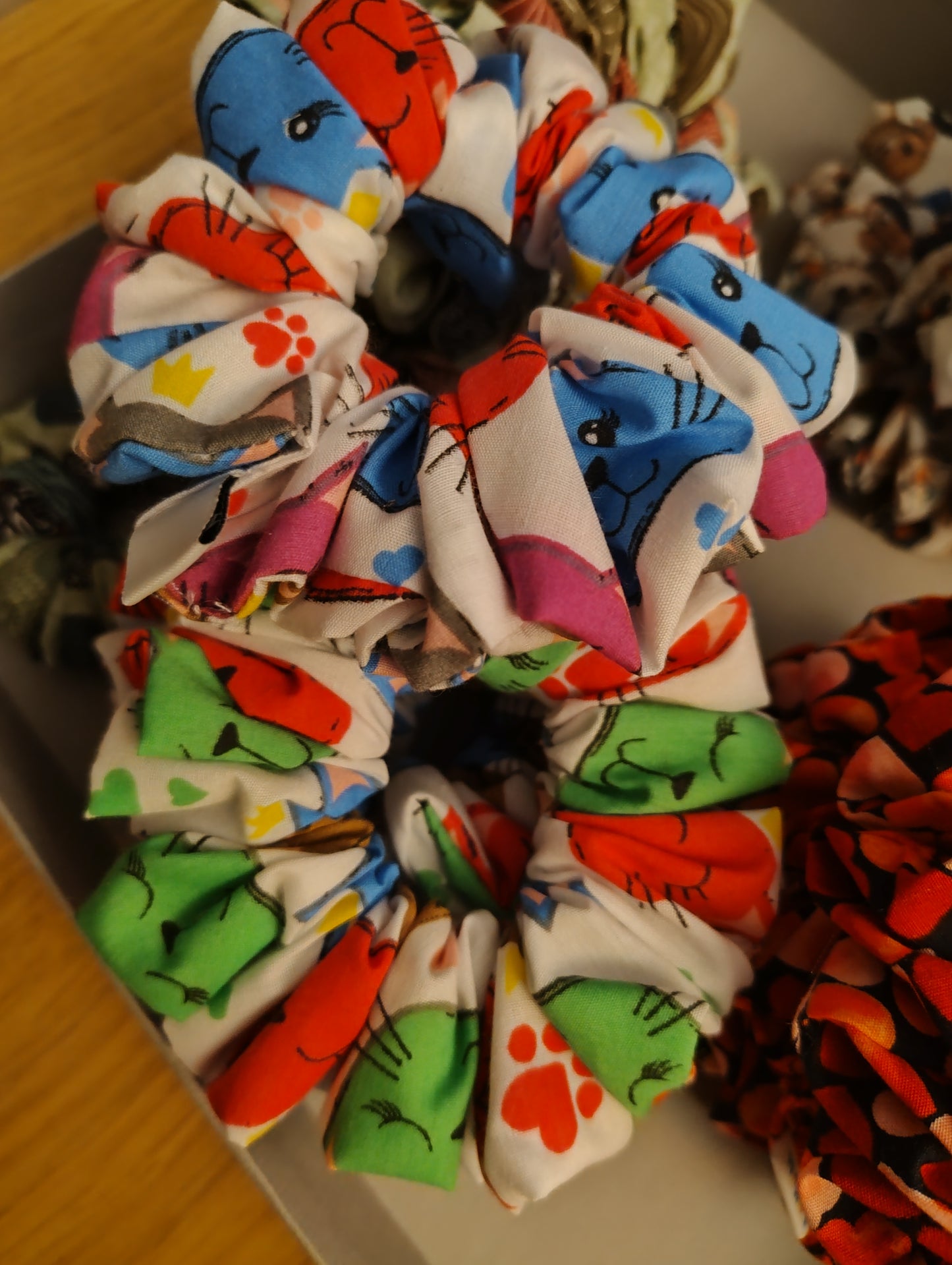 Kitty Kat Scrunchie