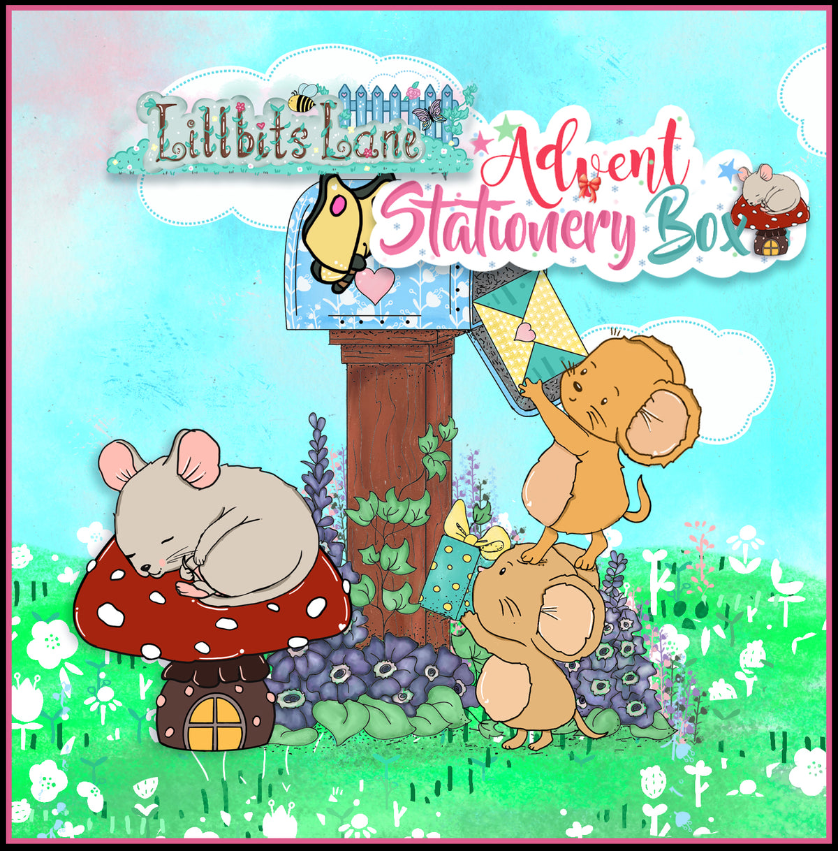 Lillbits Lane Stationery Advent Box