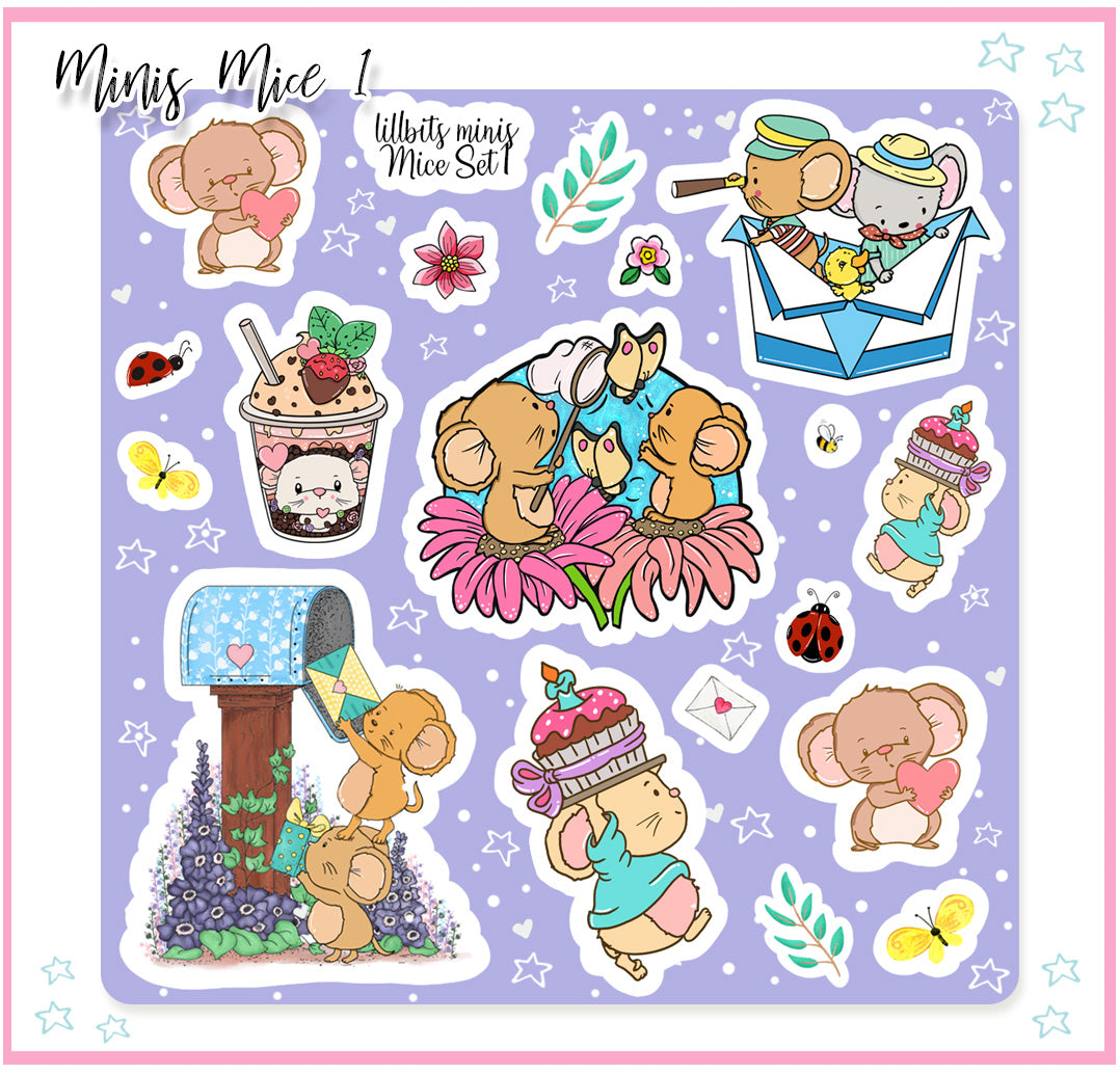 Lill Mice Minis Stickers