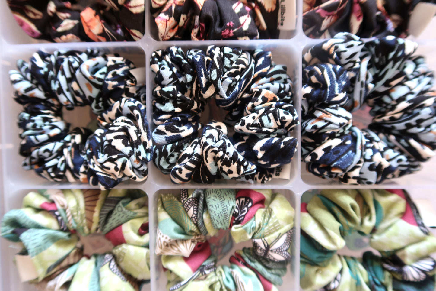 Scrunchie - Blue Swirls