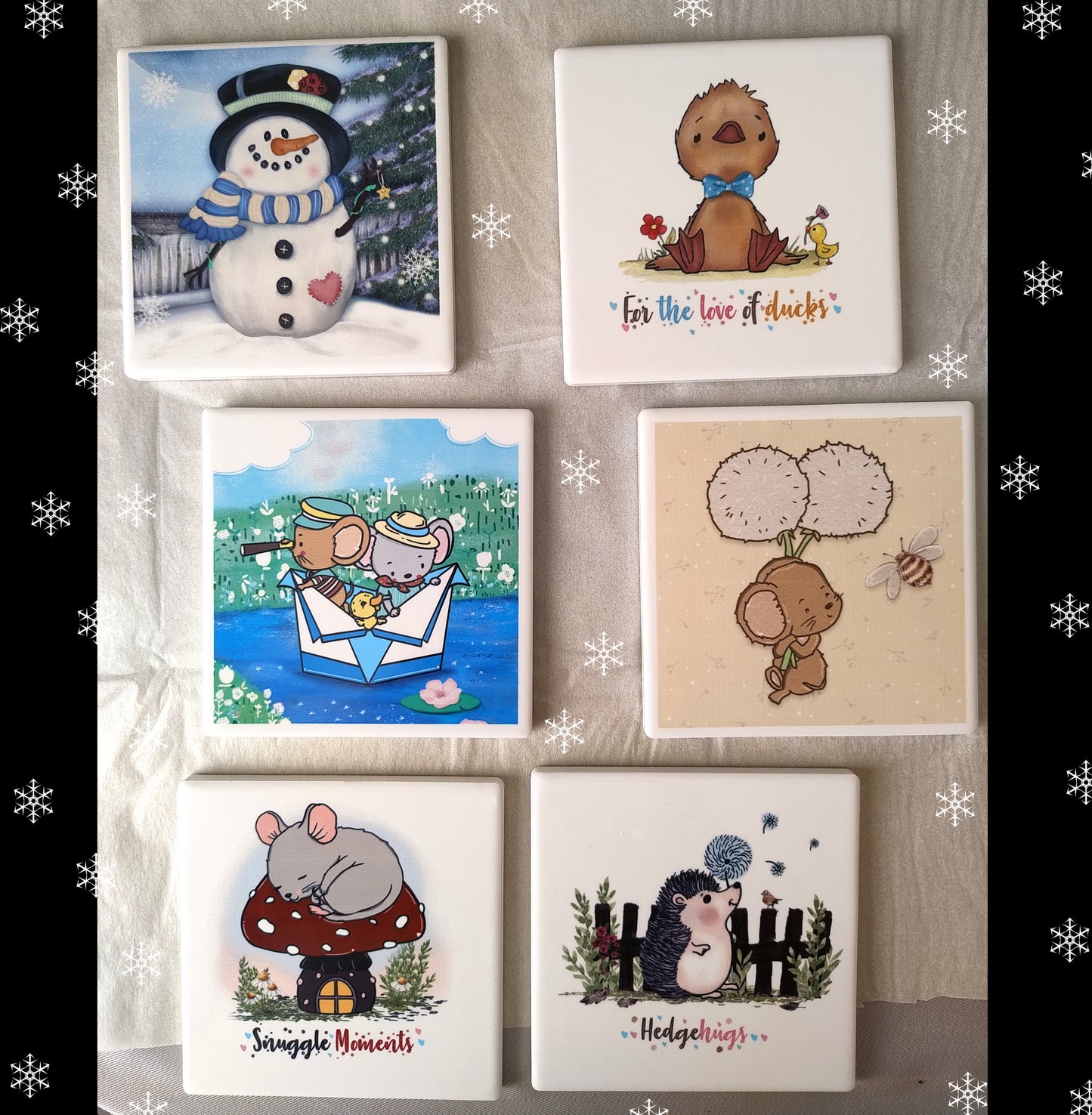 Lillbits Ceramic Coasters
