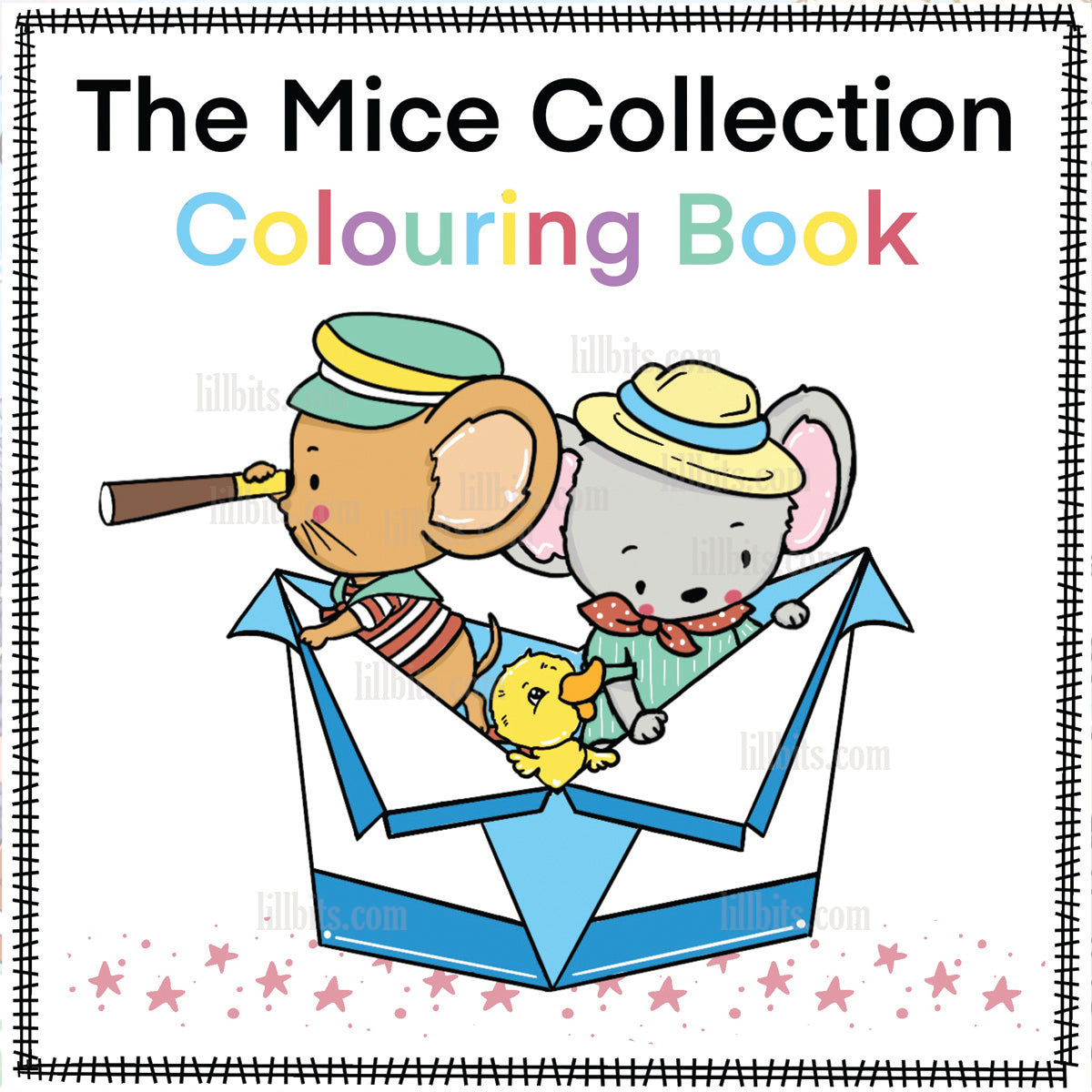 PRE ORDER Lill Mice Colouring Book