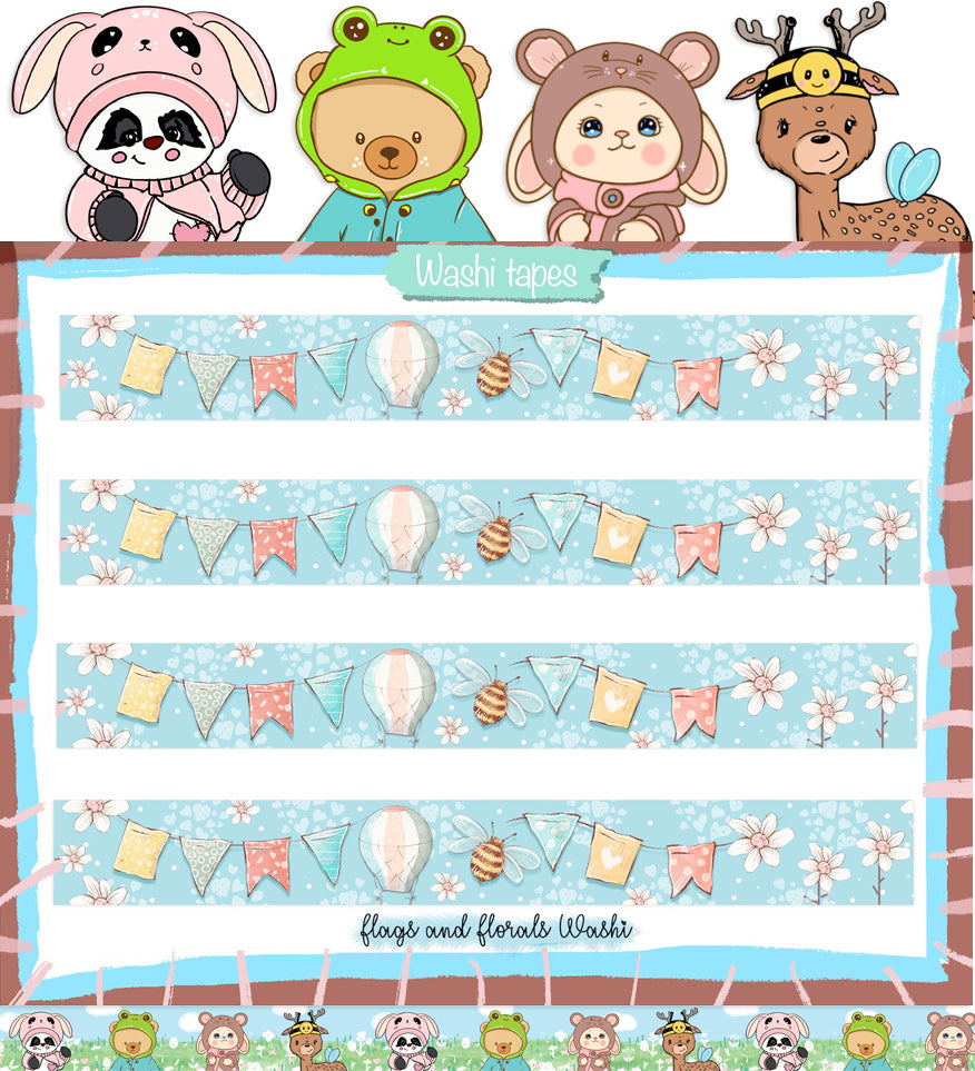 Hoodiwinks Washi Tape
