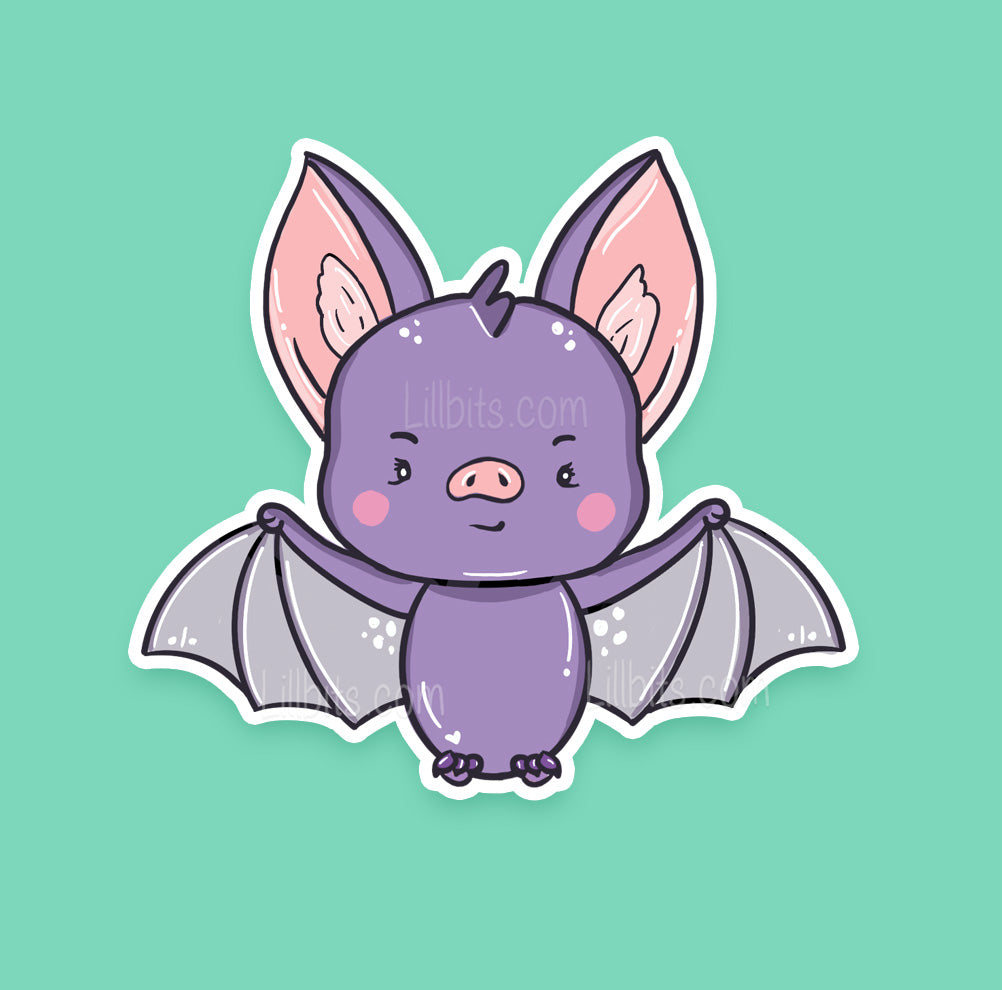Freddie the Bat Sticker Sheet