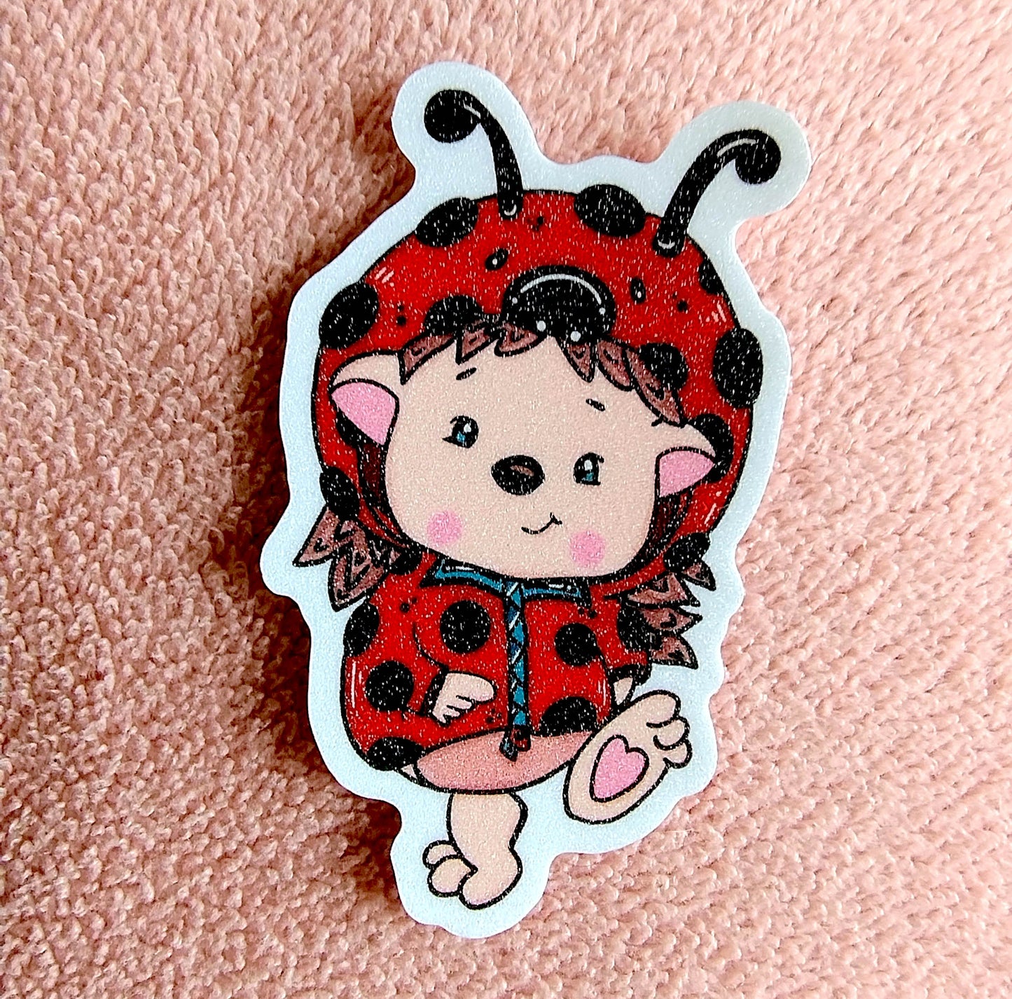 Hedgiebug Glitter Die cut