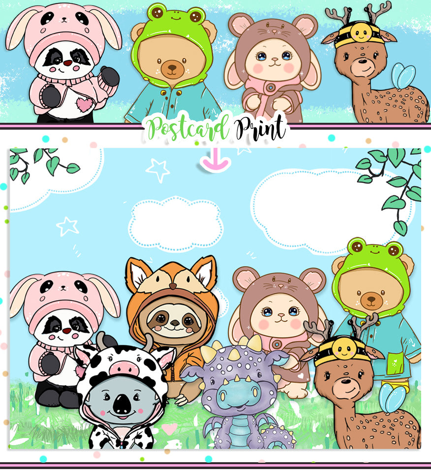 Hoodiwinks Postcard Prints