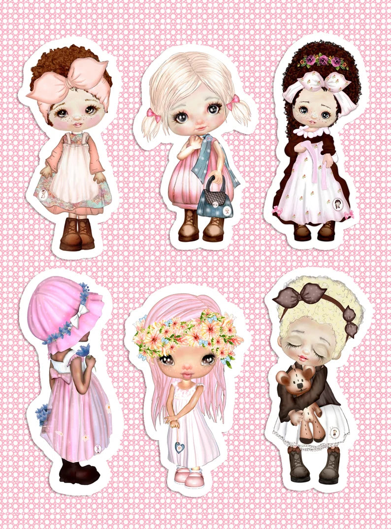 Lill Dolls Sticker Set 1