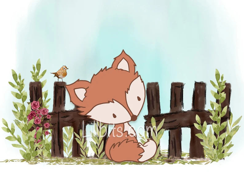 A6 Felix the Fox Sticker Sheet