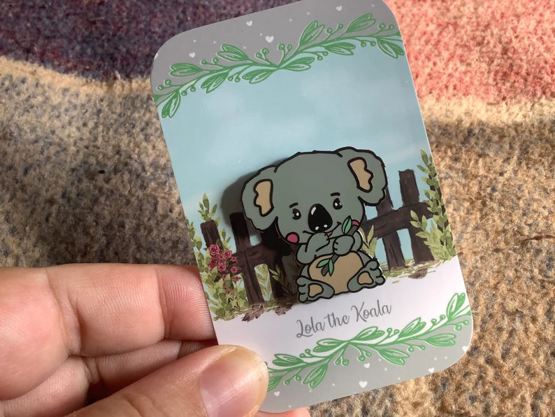 Lola Koala Enamel Pin