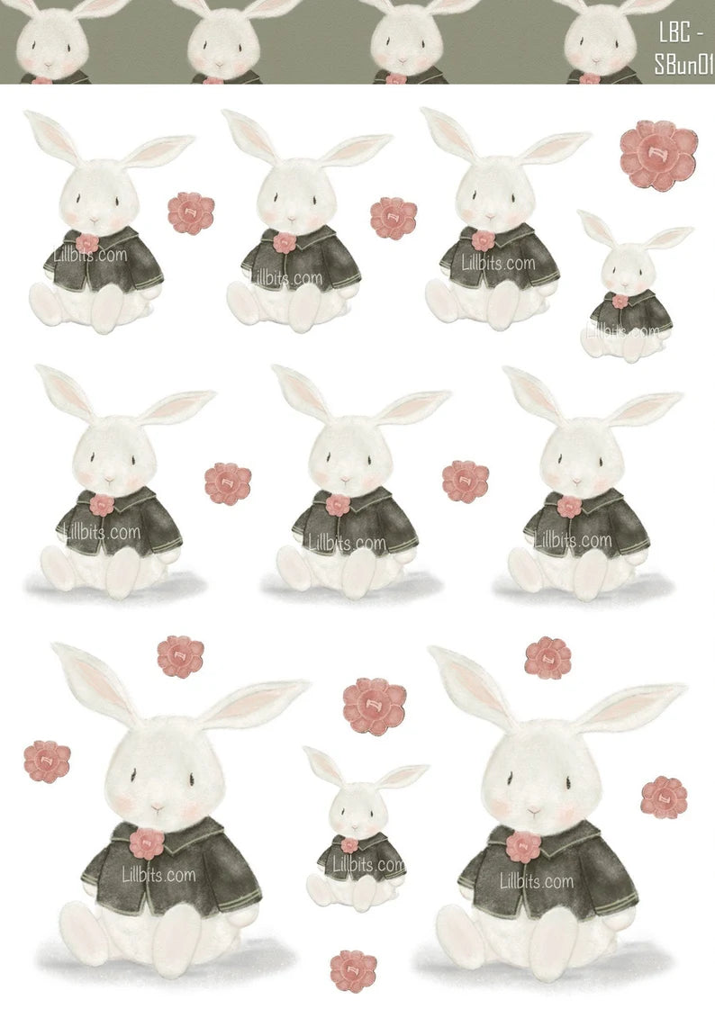 A6 Some Bunny Sticker Sheet