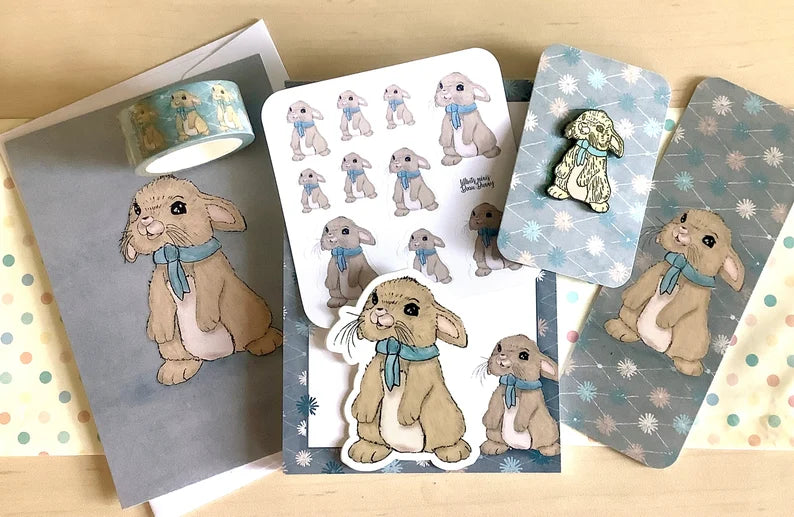 Beau Bunny Stationery Set