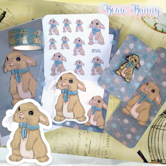 Beau Bunny Stationery Set