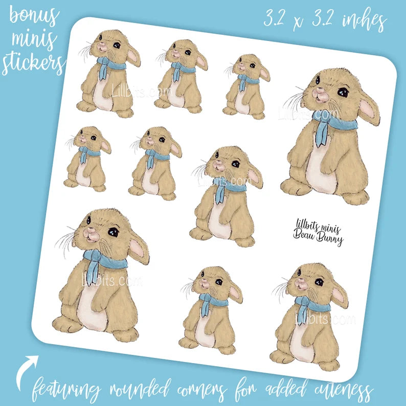 Beau Bunny Stationery Set