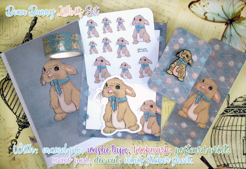 Beau Bunny Stationery Set