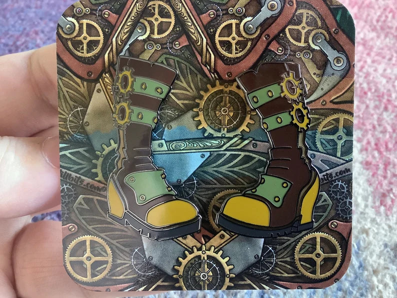 Steampunk Fashion Pin Set