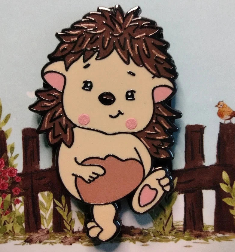 Harry Hedgie enamel pin