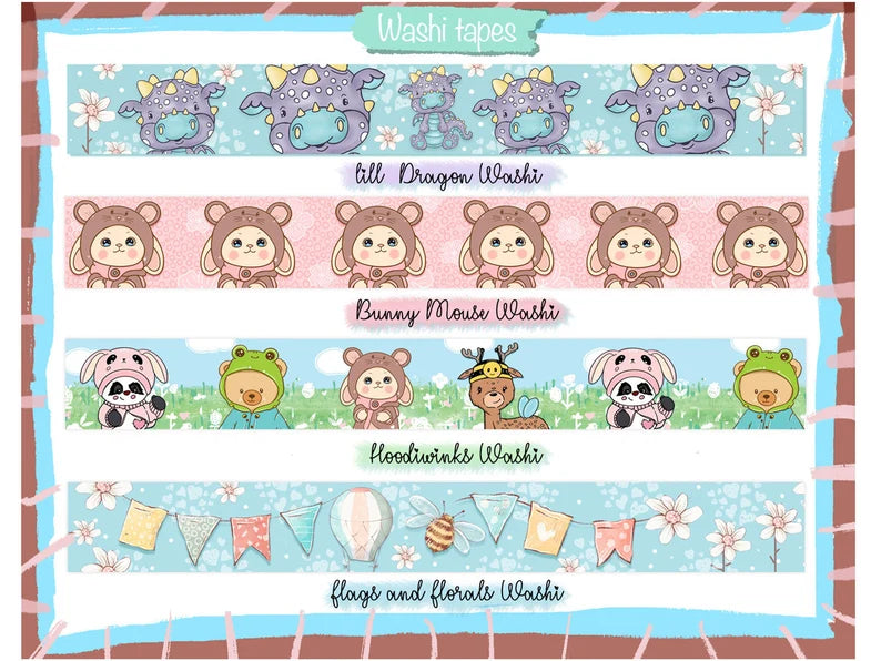 Hoodiwinks Washi Tape