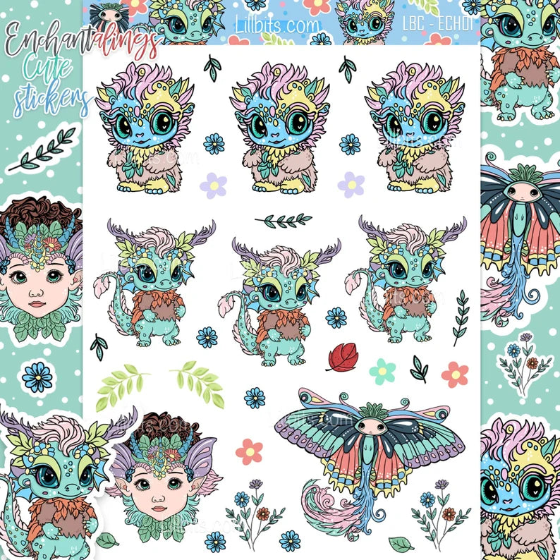 A6 Sticker Sheet - Enchantalings