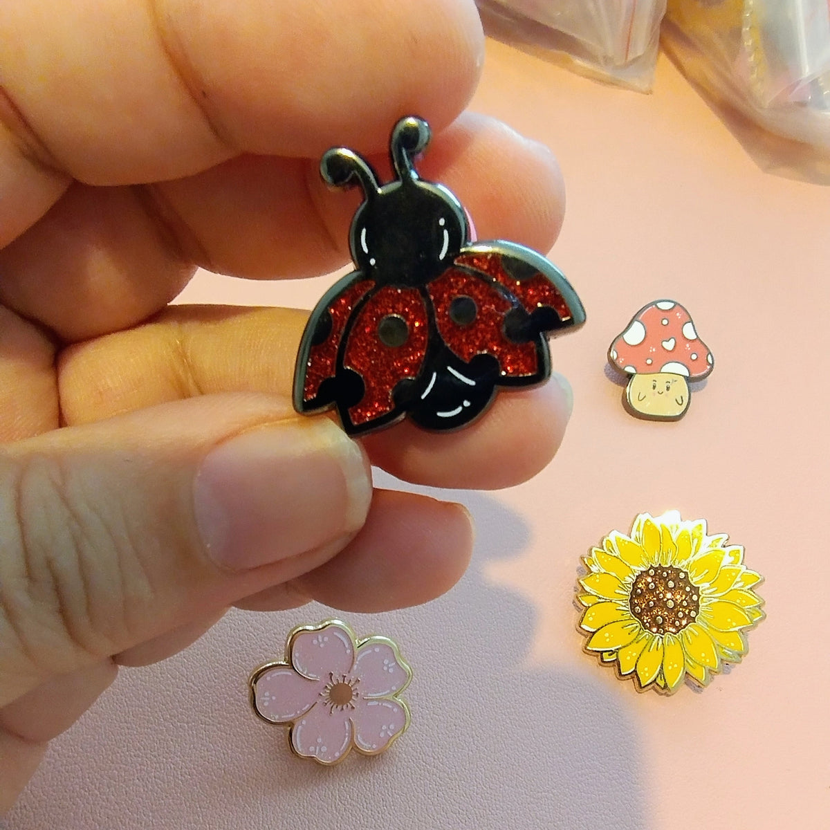 Ladybug Pin