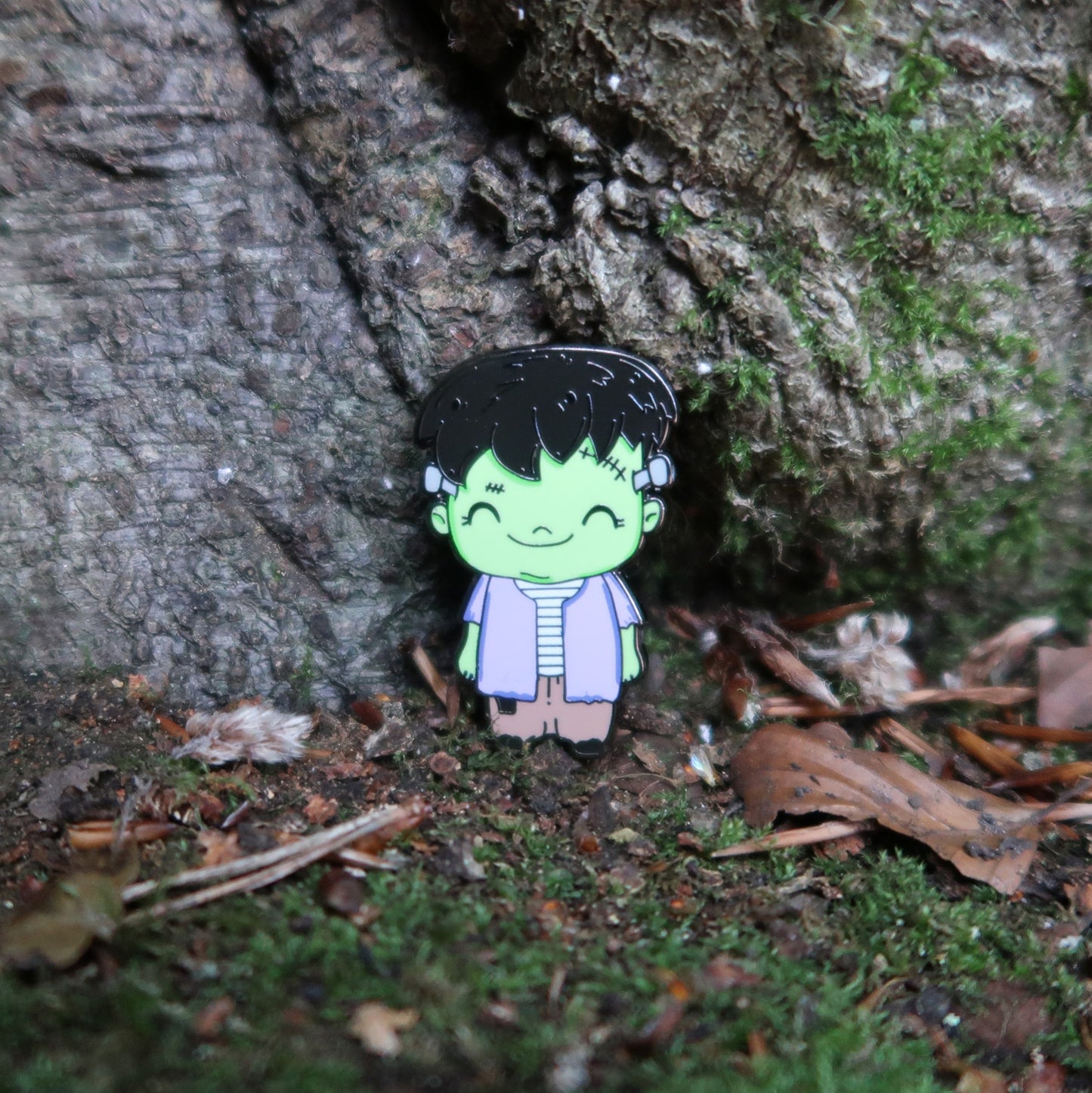 Frankin Boy Enamel Pin