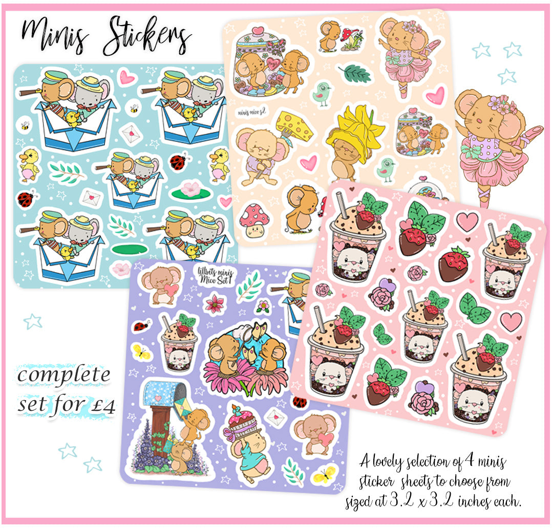 Lill Mice Minis Stickers