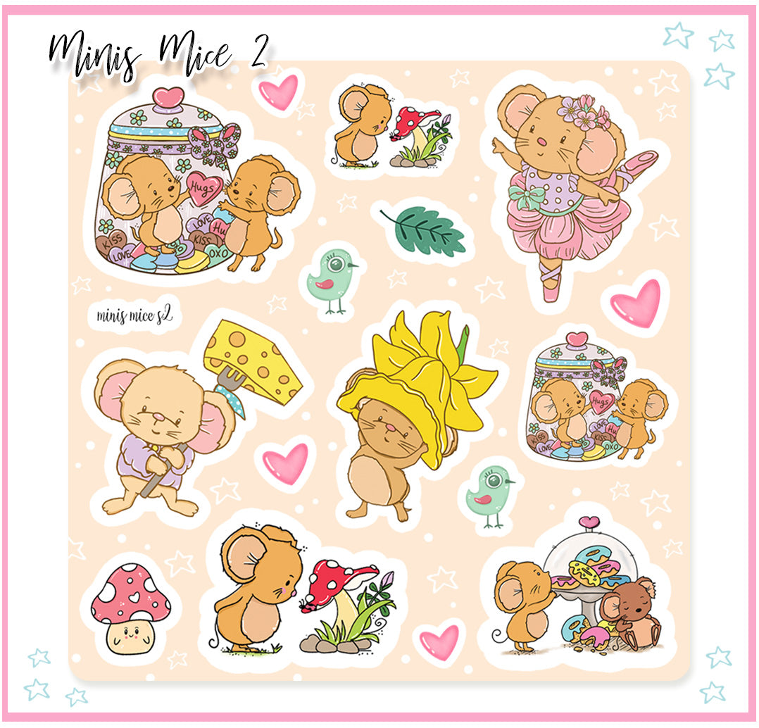 Lill Mice Minis Stickers
