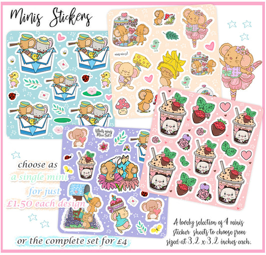 Lill Mice Minis Stickers