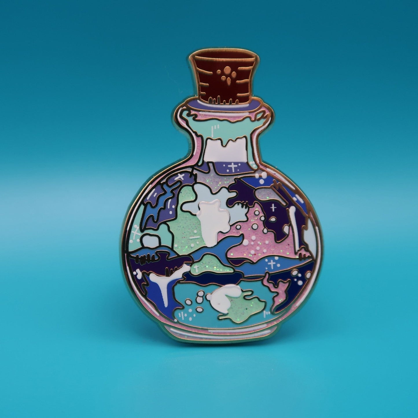Potion Bottle Enamel Pin