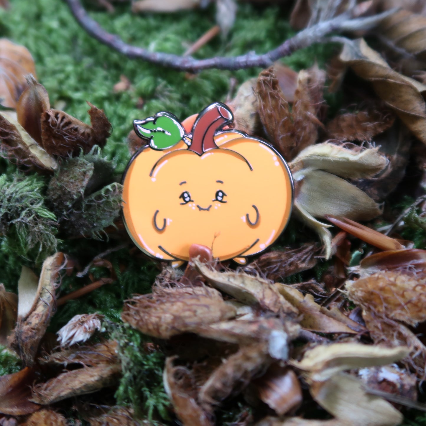 Pumpkin Enamel Pin