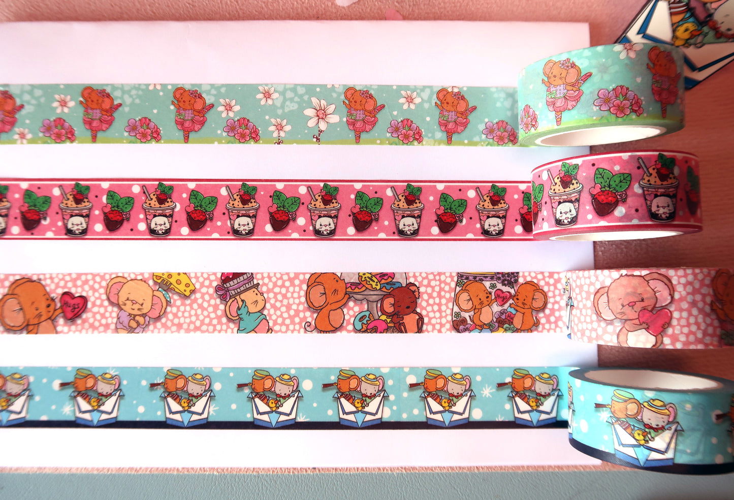 PRE ORDER Mice Washi Tape