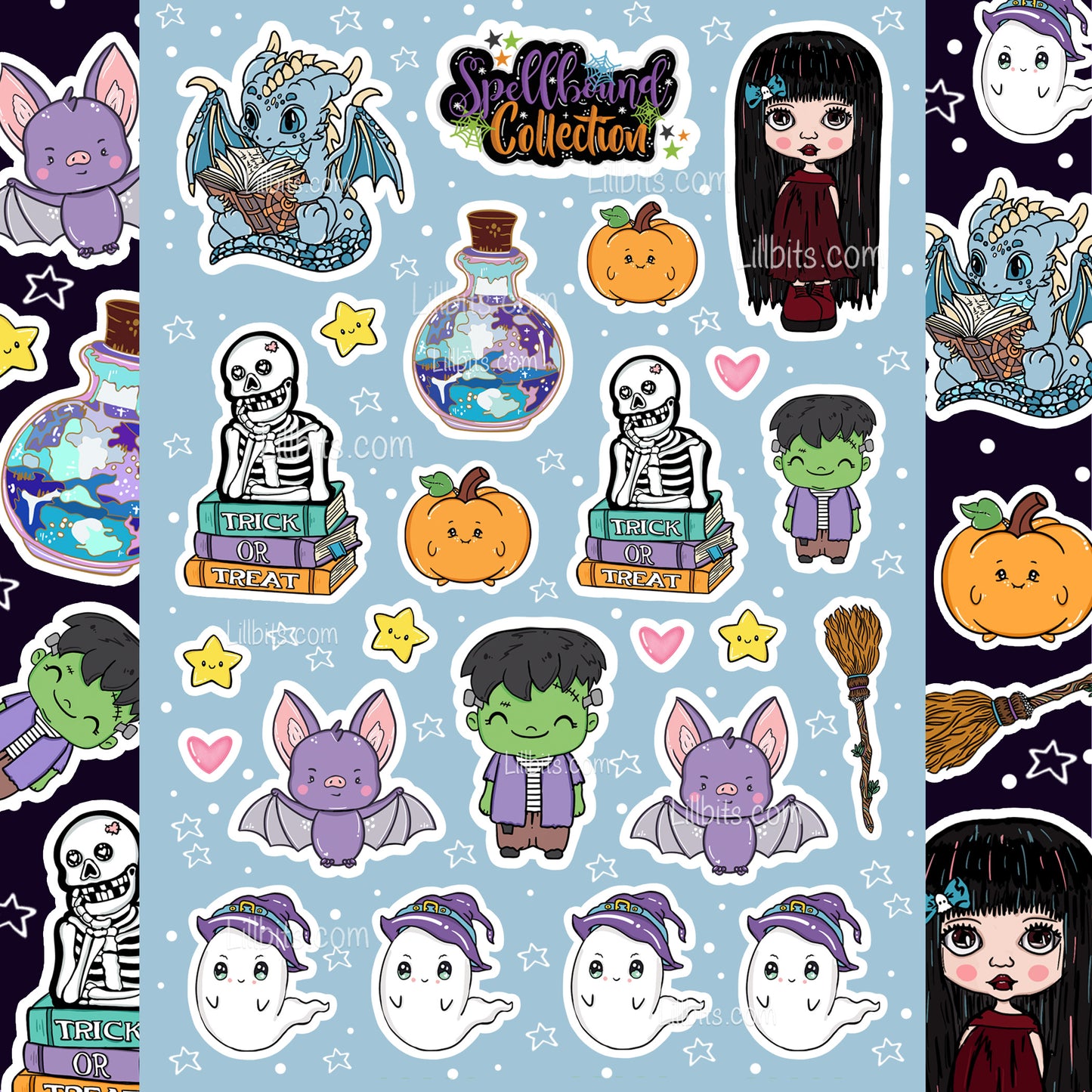 Halloween Cuties Sticker Sheet