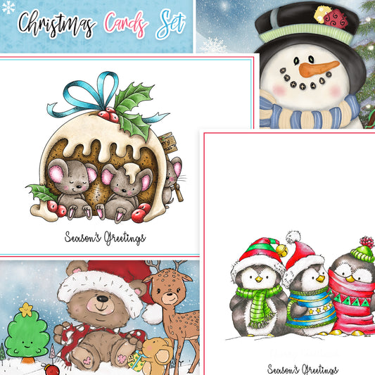 Christmas Cards Set