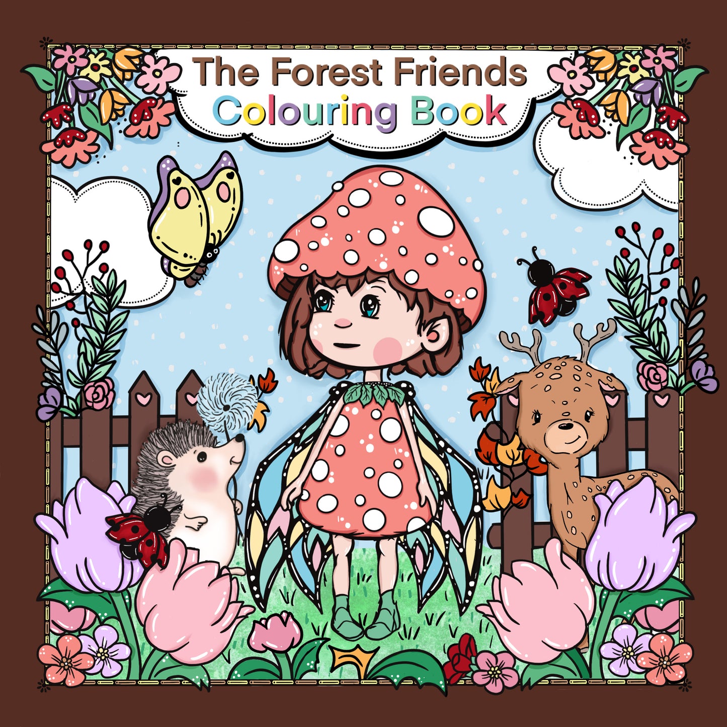 Forest Friends Colouring Book