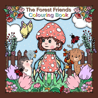 Forest Friends Colouring Book