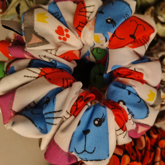 Kitty Kat Scrunchie