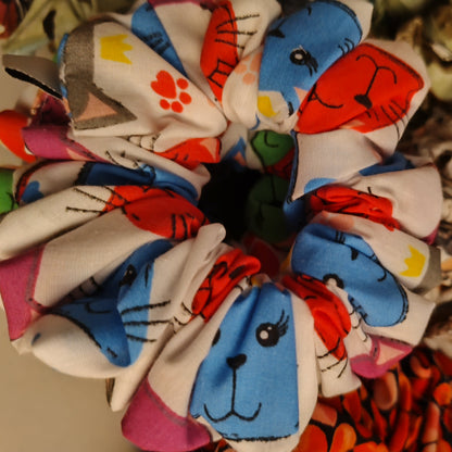 Kitty Kat Scrunchie
