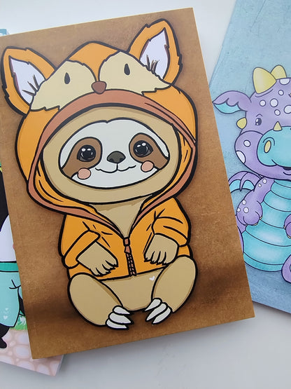 A6 Character Notebooks