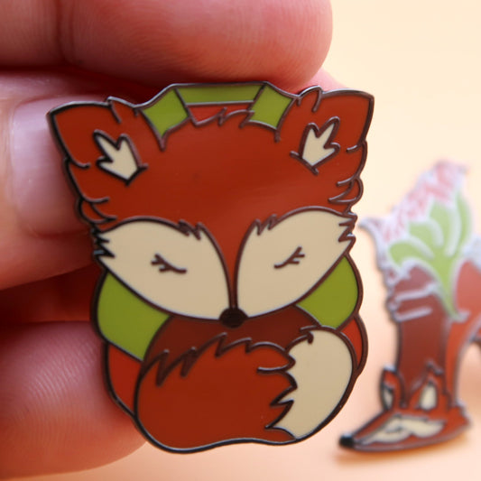 Fashion Fox Pin Set - Mega Sale