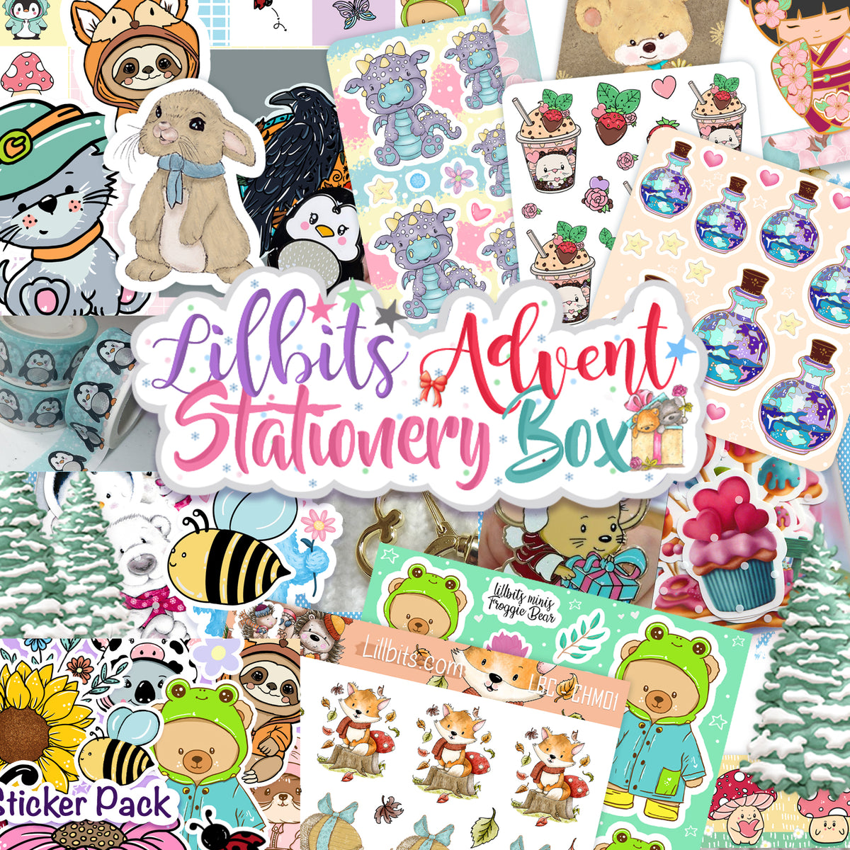 Lillbits Stationery Advent Box