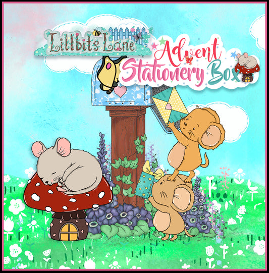 Lillbits Lane Stationery Advent Box