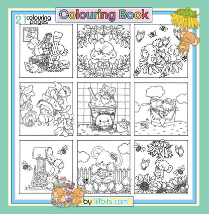 The Mice Collection Colouring Book