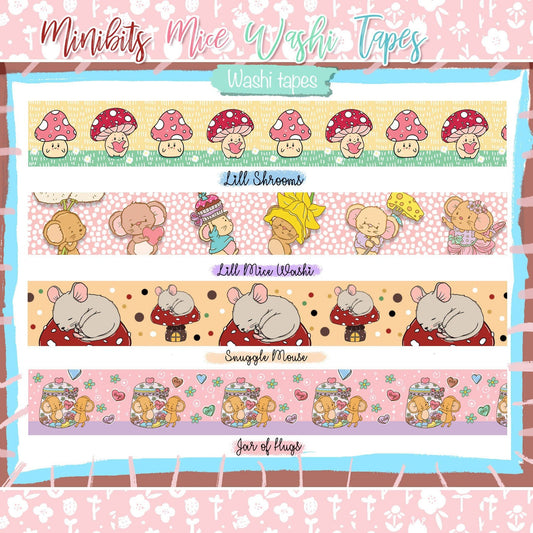 Minibits Mice Washi Tape