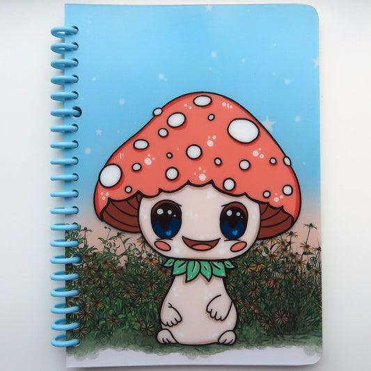 Shroomie A5 Spiral Notebook