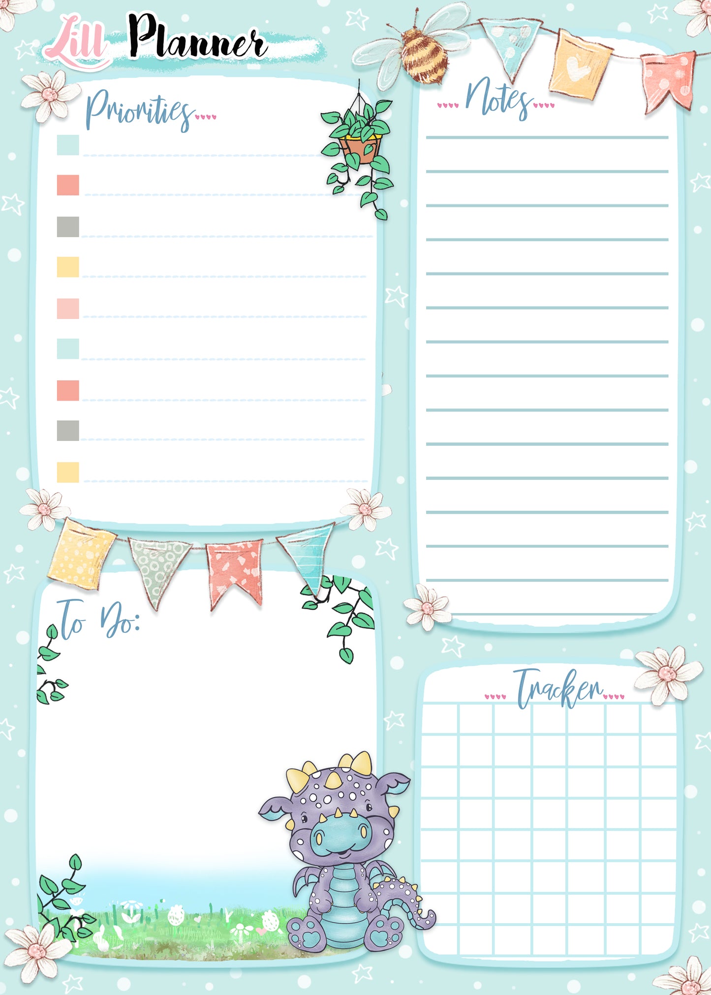 Toby Dragon A5 Planner