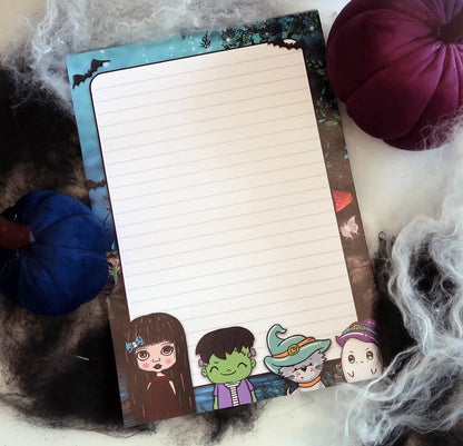 A5 Halloween Cuties Memo Pad