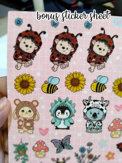 Hedgiebug and Friends Sticker Book