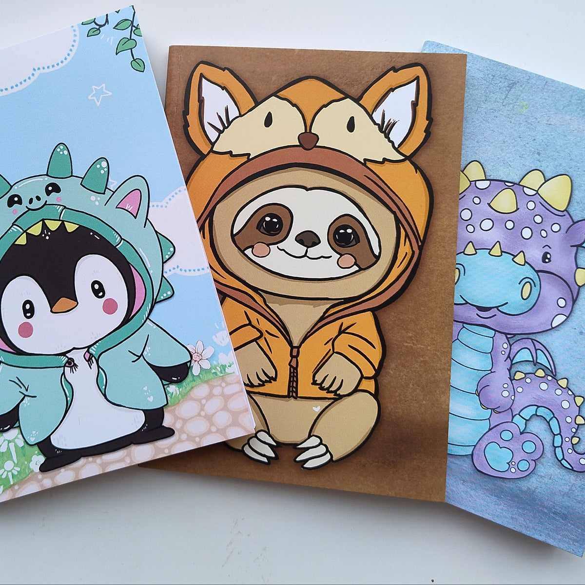 A6 Character Notebooks
