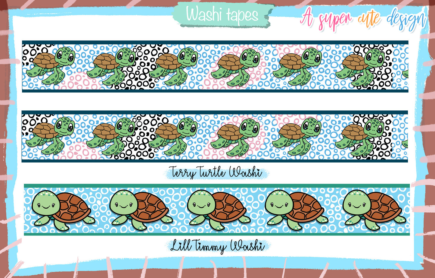 Timmy and Terry Washi - Cheeky Sale