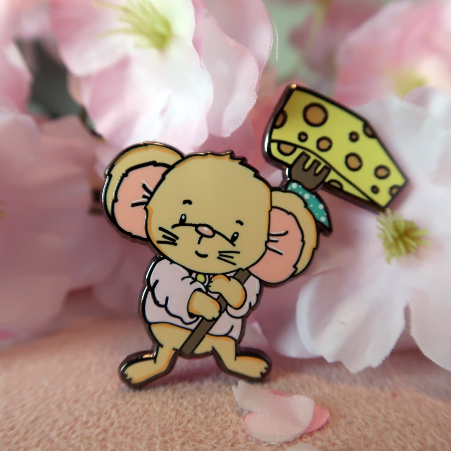 PRE ORDER Cheesy Mouse Pin