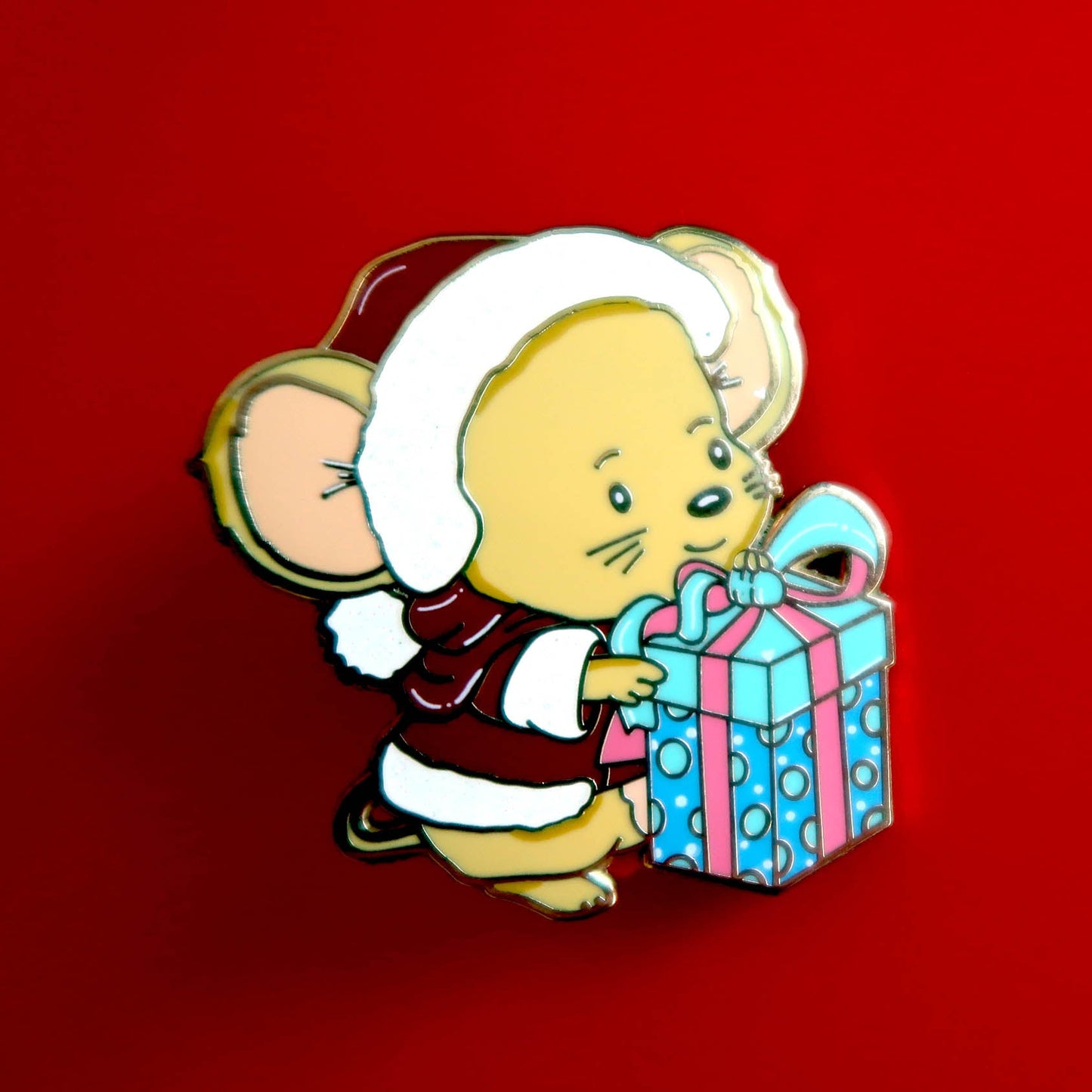 SECONDS - Chrismouse pin
